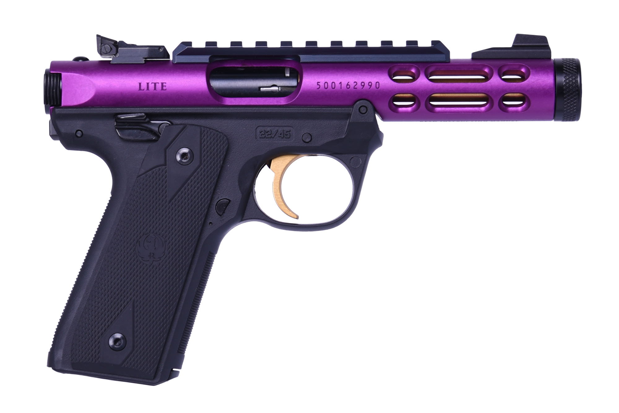 Ruger MKIV LT LR Purple Gold RDs Brady S Gun Shop