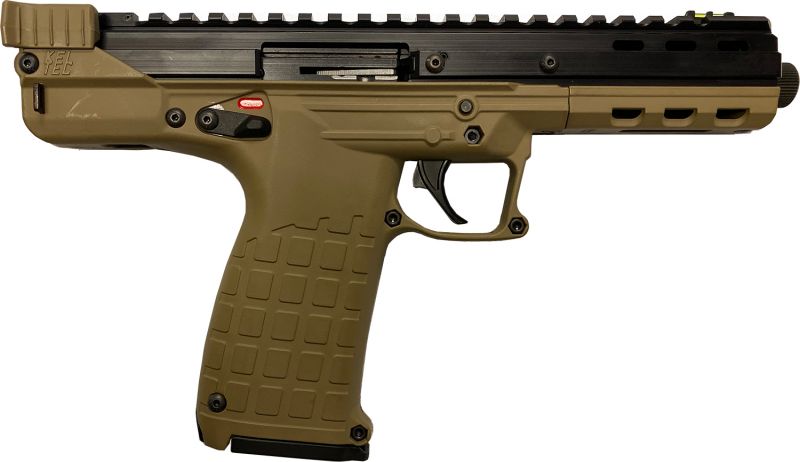 Kel-Tec CP33 Pistol Tan .22 LR 5.5" 33 RD Fiber Optic Sights - Bra...